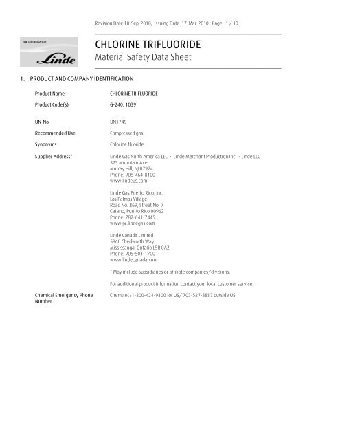 Linde Gas Cylinder Size Chart