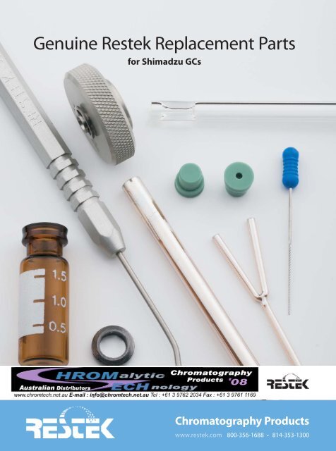 Restek Syringe Adapter Kit:Gases and Gas Accessories:Gas Accessories