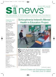 Schizophrenia Ireland's Mental Health in Education Project - Shine