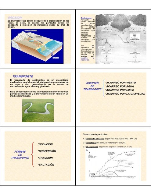 Intemperismo y erosiÃ³n