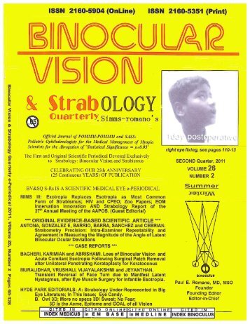 Case Report - SUNY College of Optometry