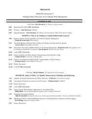 PROGRAM NERAM Colloquium V Strategic Policy ... - Irr-neram.ca