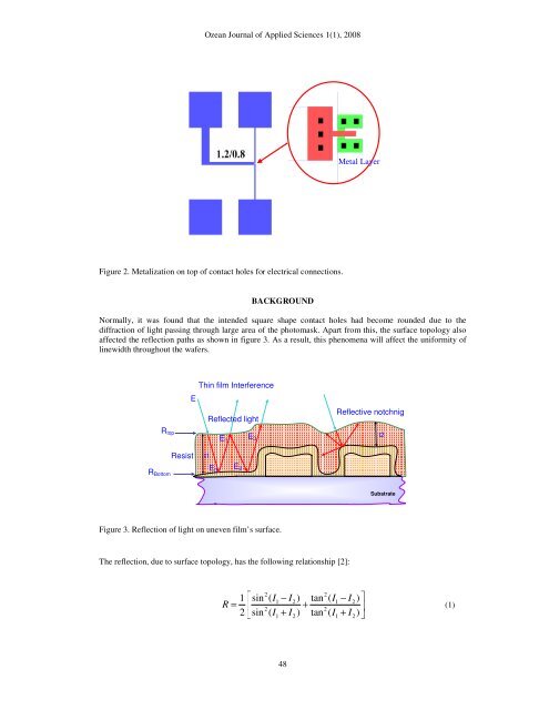 Journal of Applied Science Studies - Ozean Publications