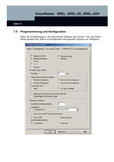 Smart Relais Handbuch - SimonsVoss technologies