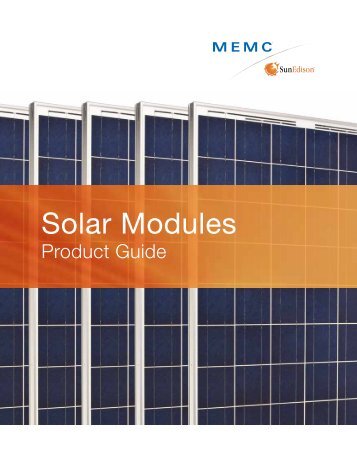 Solar Modules - MEMC
