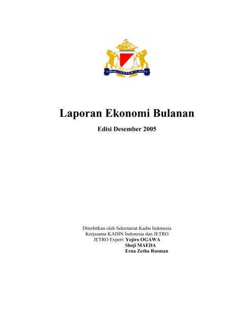 Laporan Ekonomi Bulanan Kadin Indonesia