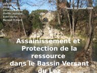 Le BV du Lez - Montpellier SupAgro