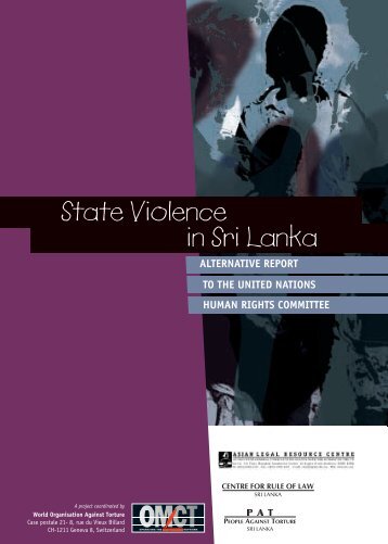 State Violence in Sri Lanka - World Organisation Against Torture