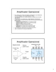 Amplificador Operacional Amplificador Operacional