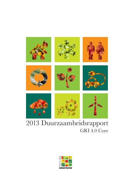 Duurzaamheidsverslag 2012 - Veiling Hoogstraten
