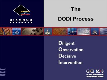 DODI Process - DrillSafe