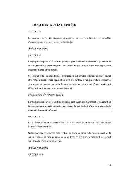 commission prÃ©sidentielle groupe de travail sur la ... - Club of Madrid