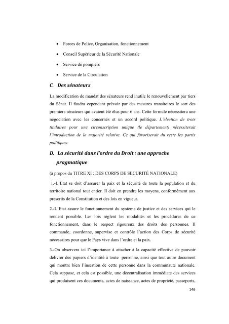 commission prÃ©sidentielle groupe de travail sur la ... - Club of Madrid