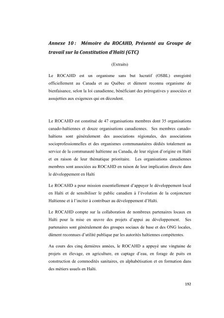 commission prÃ©sidentielle groupe de travail sur la ... - Club of Madrid