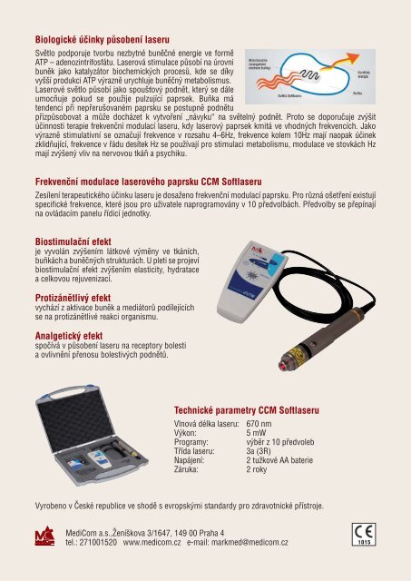 CCM Softlaser 5mW - MediCom