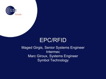 EPC RFID - GS1 Canada