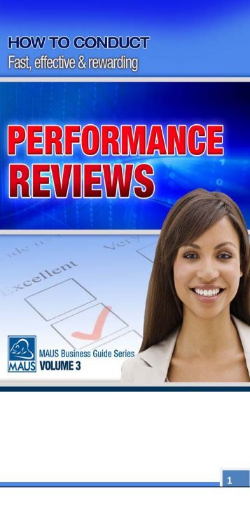 Performance review - MAUS Business Systems