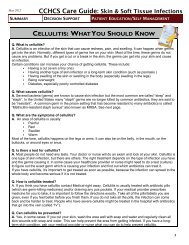 Skin-Soft Tissue - Patient Education - California Correctional Health ...