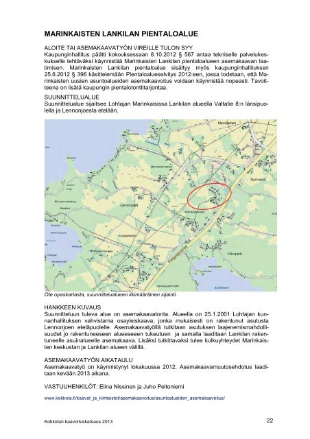 Kaavoituskatsaus 2013 - Kokkola