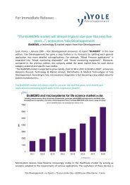 BioMEMS market will almost triple in size over the next five years