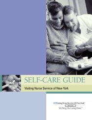 VNSNY HIV AIDS Patient Care Guide - Visiting Nurse Service of ...