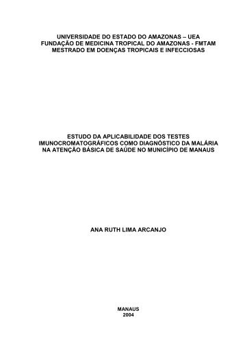 UNIVERSIDADE FEDERAL DO AMAZONAS - uea - pós graduação