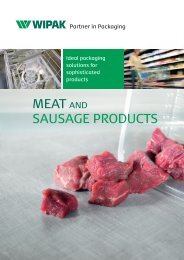 Brochure: Meat and Sausage Products (pdf) - Wipak