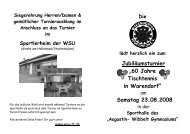 JubilÃƒÂ¤umsturnier Ã¢Â€Âž60 Jahre Tischtennis in Warendorf ... - WSU