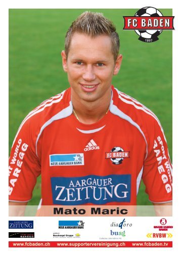 Mato Maric - Fcbaden.tv