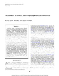 The feasibility of reservoir monitoring using time-lapse marine CSEM