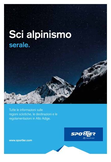 Sci alpinismo - Fiera Bolzano