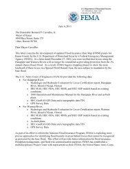 Kauai County Mapping Status Update Letter - FEMA Region 9