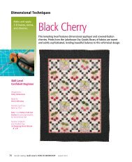 to download the FREE Black Cherry quilt pattern. - McCalls Quilting