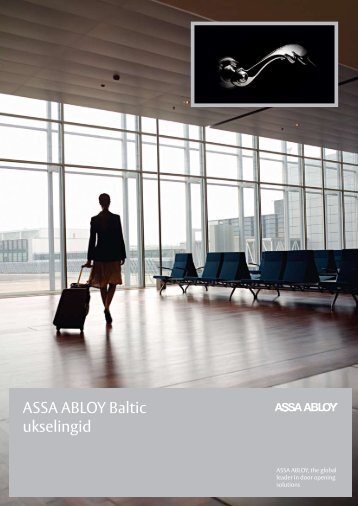 Tutvu uue ASSA ABLOY Baltic linkide kataloogiga siin!