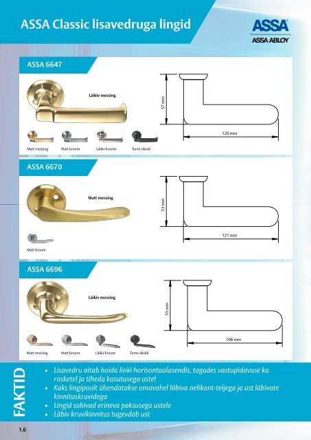 Tutvu uue ASSA ABLOY Baltic linkide kataloogiga siin!