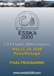 13th ESSKA 2000 Congress May 21-24, 2008 Porto/Portugal FINAL ...