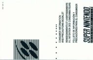 SNES Consumer Information & Precautions Booklet ... - Roms4Droid