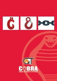 gt cobra grade 80 chain and fittings mini brochure - George Taylor ...