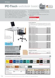 PC-Tisch webdesk basic - project Schul