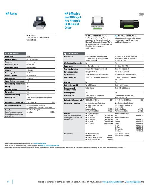 Hp printing and Digital Imaging products Selection ... - HP IPG eIRG