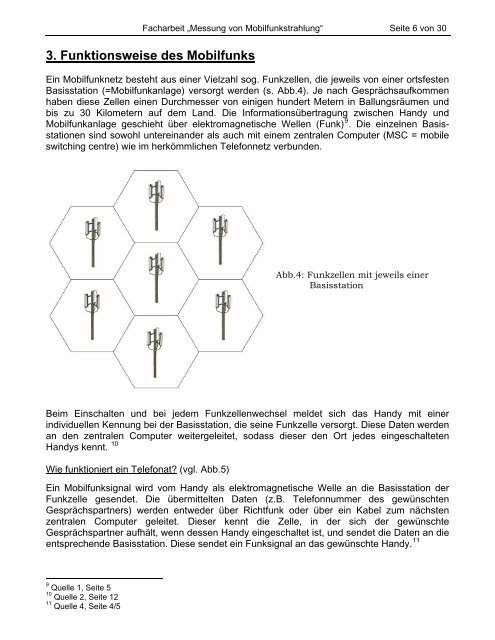 Messung von Mobilfunkstrahlung - Mobilfunk und Schule - Bayern