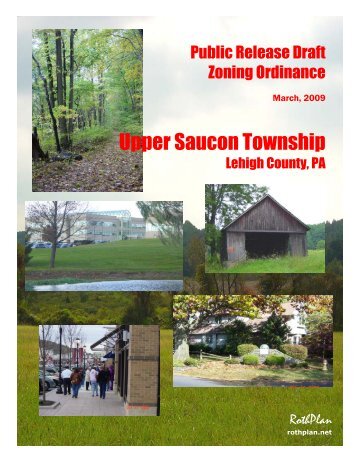 Table of Contents - Upper Saucon Township