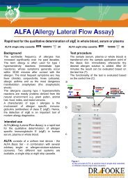 ALFA (Allergy Lateral ateral Flow Assay) - Montwell.com.tr