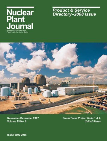 Products & Services - Nuclear Plant Journal