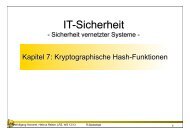 7. Kryptographische Hash-Funktionen