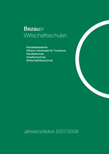 2007/2008 - Bezauer Wirtschaftsschulen