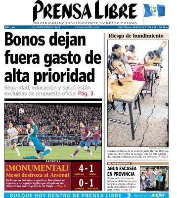 Â¡MONUMENTAL! - Prensa Libre