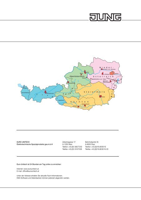 JUNG - Bildpreisliste ATIT 2011 - Euro Unitech