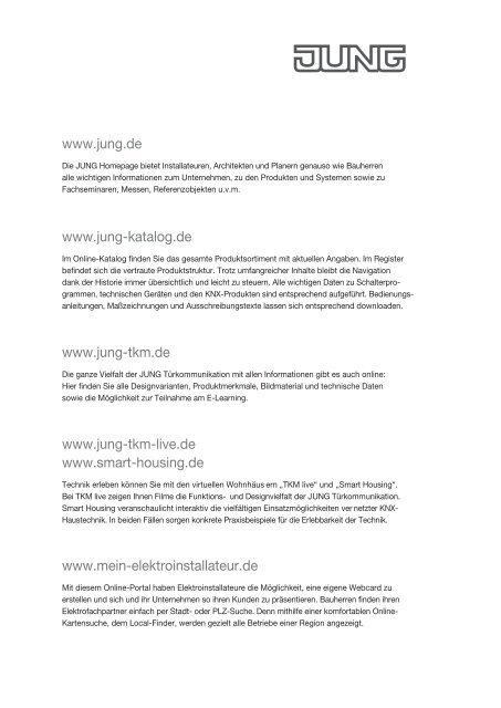 JUNG - Bildpreisliste ATIT 2011 - Euro Unitech