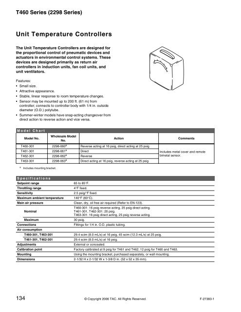 TAC Pneumatic Products Catalog